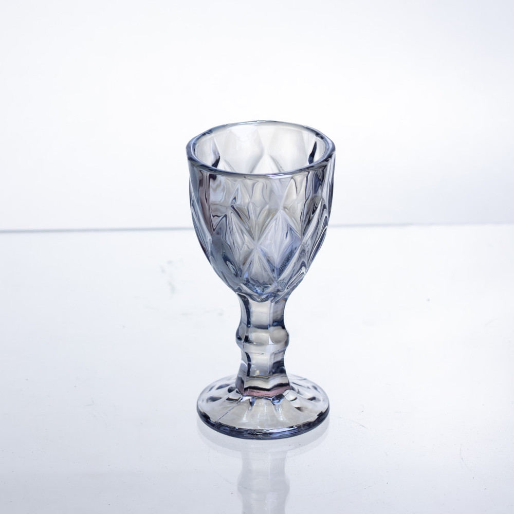 Зображення Набор рюмок Diamond Blue 6 штук по 40 мл HP-19-278 прозрачный рюмка для крепких напитков коктейлей шотов ИМ Light-Deco 1 