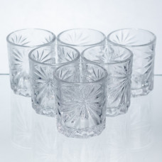 Набор рюмок для виски Shot glass 6 штук по 75 мл HP-17-34