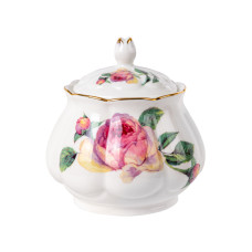 Сахарница пион 10x10x12см