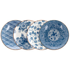 Набір з 4-х порцелянових тарілок Lefard 20 см (823-008)