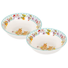 Набір салатників з 2х шт funny bunny 16х5,5см