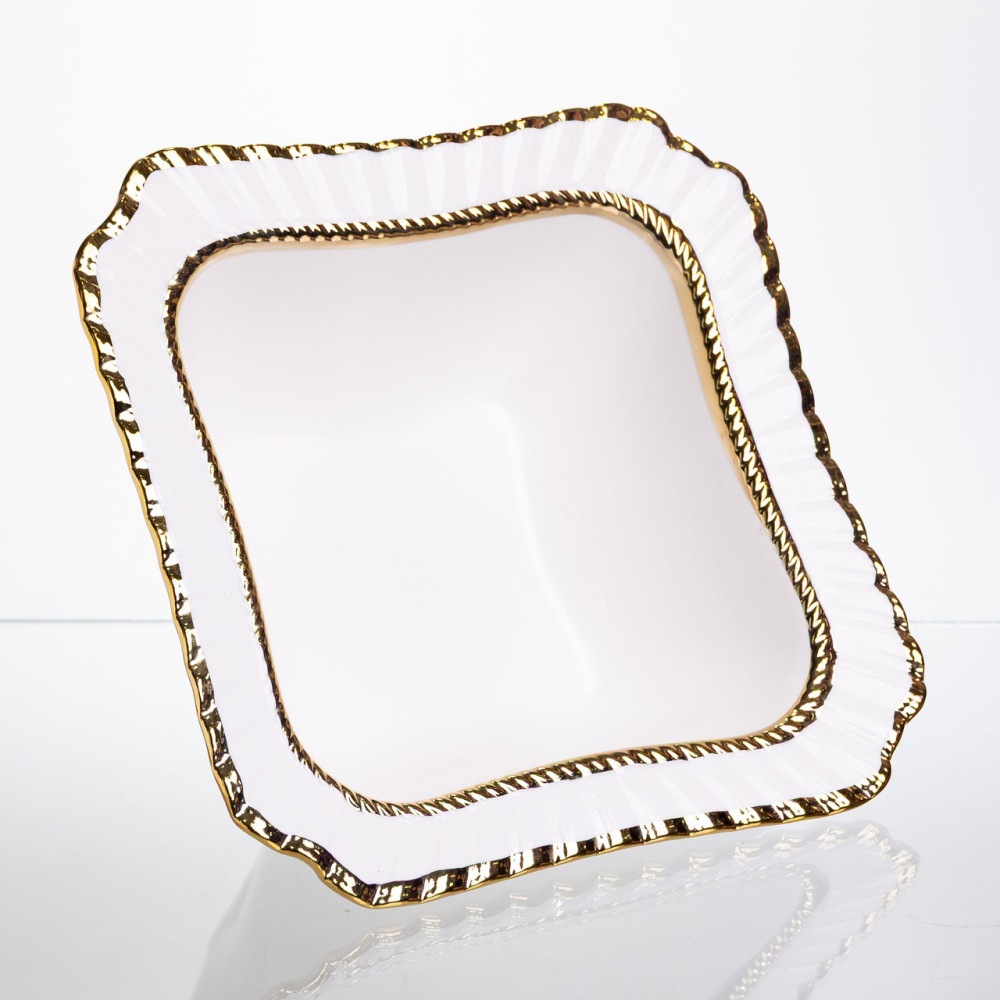 Зображення Салатница фарфоровая Ophelia 20*20 см Yiwu AP-16 ИМ Light-Deco 2 