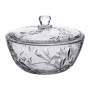 Зображення Салатница стеклянная с крышкой 24 см под хрусталь HP-YH-62 ИМ Light-Deco 