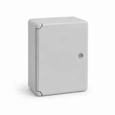 Бокс монтажный пластиковый 200×300×130 мм IP65 серый 601-000-001-A130