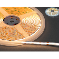 LED СОВ стрічка ССТ 24В, 624 діодів на метр, 8мм, холодний+теплий