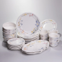 Зображення Столовый набор посуды тарелок и чашек 32 предмета на 6 персон Villeroy фарфоровый YY78-8A ИМ Light-Deco 
