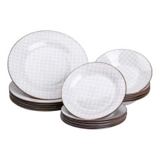 Столовый сервиз фарфоровый 18 предметов HP-HK-A1