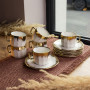 Изображение Чайный сервиз на 6 персон фарфоровый Golden Eye 180 мл Yiwu J2457 ИМ Light-Deco 1 