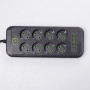 Изображение Сетевой фильтр 2.8 м удлинитель на 8 розеток с 3 USB 1 Type-C и кнопкой отключения F20U Черный HP-5-28 ИМ Light-Deco 2 