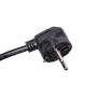 Изображение Сетевой фильтр 3 м удлинитель F06U на 6 розеток 4 USB 1 Type-C и кнопкой отключения Черный HP-5-24 ИМ Light-Deco 5 