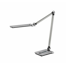 Настільна лампа світлодіодна Light House SRS-19753 brushed silver срібло