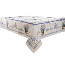 Скатерть гобелен Lefard "Lilac" 100x100см (716-098)