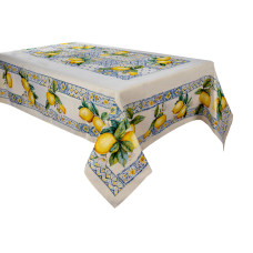 Скатертина гобелен сицилійський лимон 140x260см