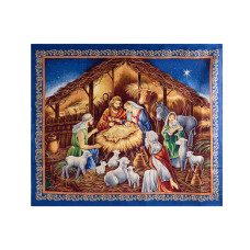 Скатертина гобеленова панно Lefard з люрексом "Sagrada familia lurex" 92х110см (732-319)