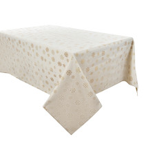 Скатертина тефлонова Lefard "Karen lurex teflon natural" 160х240см (715-350)