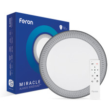 Світильник стельовий світлодіодний (смарт люстра) LED Feron AL6020 MIRACLE 72W білий