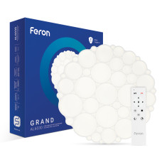 Світильник стельовий світлодіодний (смарт люстра) LED Feron AL6030 GRAND 72W білий