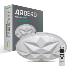Світильник стельовий світлодіодний (смарт люстра) LED Ardero AL5000-2ARD AMBER 72W RGB білий