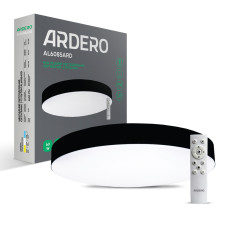 Світильник стельовий світлодіодний (смарт люстра) LED Ardero AL6085ARD 60W NOVA чорний