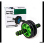 Изображение Гимнастическое спортивное фитнес колесо Double wheel Abs health abdomen round | Тренажер-ролик для мышц ИМ Light-Deco 2 