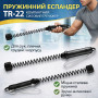 Изображение Набор из 2 пружинных эспандеров TR-22, 45×5 см - силовой тренажер для рук, груди, плеч и корпуса, силовой канат с пружиной ИМ Light-Deco 