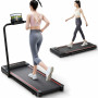 Изображение Складная беговая дорожка Sperax Walking Pad 3-в-1 DOR-1717 Black, до 150 кг, скорость до 12 км/ч, тихая, двигатель 3.0 л.с ИМ Light-Deco 1 