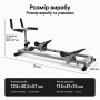 Изображение Многофункциональный домашний тренажёр XLAN-0105 3 в 1 для кардио, пресса, мышц корпуса и альпинистских тренировок ИМ Light-Deco 4 