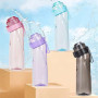 Зображення Бутылка air up для воды спортивная пластиковая с ароматизаторами + 7 капсулов 650мл Голубой ИМ Light-Deco 3 