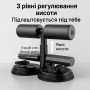 Зображення Многофункциональный Упор для Пресса на Присоске (Sit Up Bar) с Регулировкой Высоты (Тренажер для дома) ИМ Light-Deco 4 