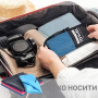 Изображение Быстросохнущее полотенце из микрофибры / Полотенце для спорта, походов и путешествий 26X-24 ИМ Light-Deco 8 