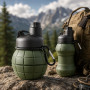 Изображение Сложная бутылка для воды Граната ND-2 270 мл 500 мл пищевой силикон ИМ Light-Deco 1 