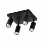 Зображення Світильник стельовий (спот) Light House SRS-19829 BK/4 чорний ИМ Light-Deco 