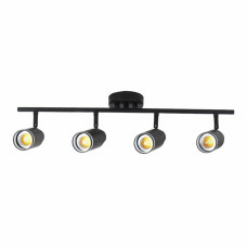 Світильник стельовий спот Light House SRS-20036/4 BK з поворотним механізмом, колір чорний
