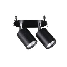Спот Nowodvorski 9398 Eye fit GU10 2x10W IP20 Bl колір чорний