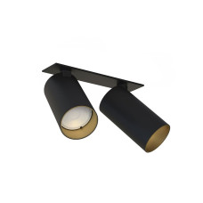 Спот Nowodvorski 7690 Mono surface GU10 2x10W IP20 Bl колір чорний