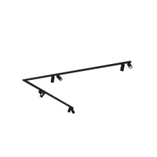 Спот Nowodvorski 7702 Mono corner GU10 8x10W IP20 Bl колір чорний