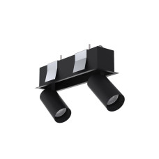 Світильник Nowodvorski 10460 Mono Deep II GU10 2x10W IP20 Bl колір чорний