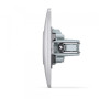 Изображение Розетка одинарная серебряный шёлк VIDEX BINERA ИМ Light-Deco 3 