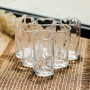 Зображення Набор стаканов для напитков Crinkle Glass 6 штук по 270 мл HP-17-62 ИМ Light-Deco 1 