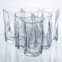 Зображення Набор стаканов для напитков Crinkle Glass 6 штук по 270 мл HP-17-62 ИМ Light-Deco 