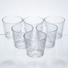 Набор стаканов для напитков Textured Tumbler 6 штук по 140 мл HP-17-17
