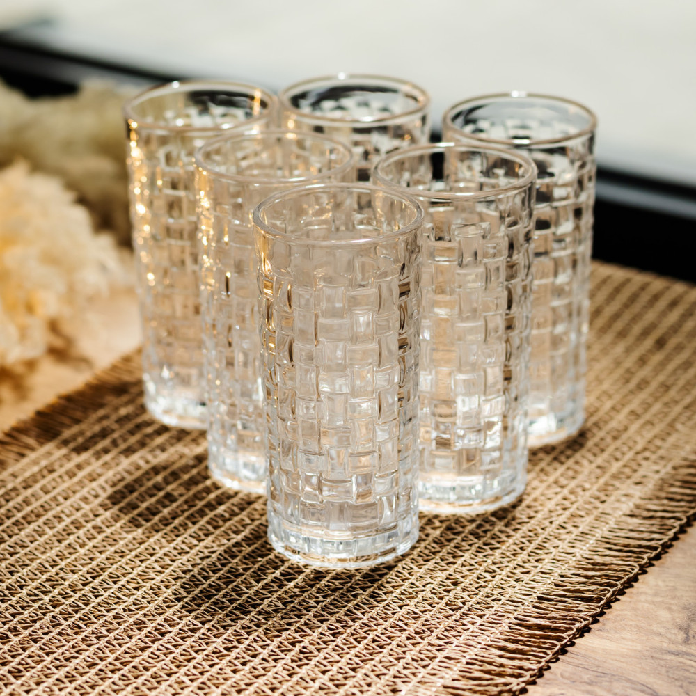 Зображення Набор стаканов для напитков Chesss Set 6 штук по 306 мл HP-17-26 ИМ Light-Deco 1 