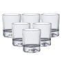 Изображение Набор стаканов стеклянный 6 шт по 250 мл прозрачный HP556 ИМ Light-Deco 