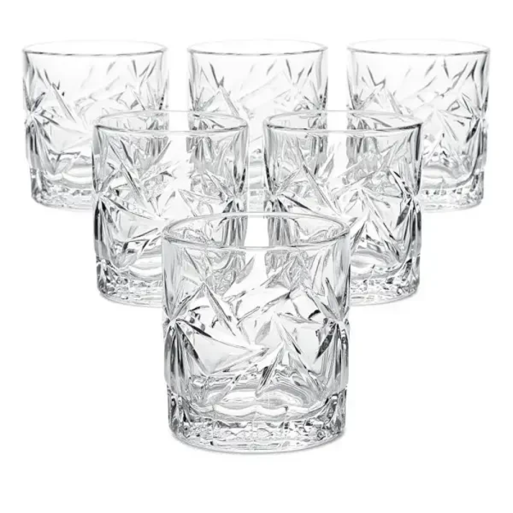 Зображення Набор стаканов для виски Crystal Star 6 штук по 280 мл HP-17-30 ИМ Light-Deco 
