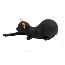 Фігурка декоративна «кішка» 26х9х9 см