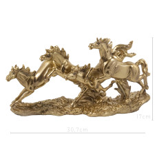 Фігурка декоративна «табун» 30,7х10,7х17 см