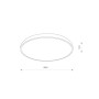 Зображення Купить Светильник Nowodvorski 8187 Agnes LED 1x32W 4000K 2300Lm IP44 Wh ИМ Light-Deco 1 
