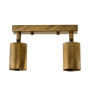 Изображение Світильник стельовий (спот) Chime GU10 L90-2 BrushGold ИМ Light-Deco 1 