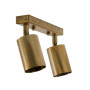 Изображение Світильник стельовий (спот) Chime GU10 L90-2 BrushGold ИМ Light-Deco 