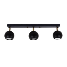 Світильник стельовий (спот) Atmolight Bowl GU10 L90-3 Black чорний